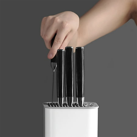 Xiaomi Huohou Kitchen Knife Holder Stand Multifunctional Tool Holder Knife Block Organizer Cooktops Kitchen Storage Container Washable Walmart Canada