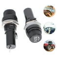 thumbnail image 2 of MasteelfCA 16pcs Fuse Holders 5x20mm 6x30mm Fuse Holder Socket Fuse Holder Panel Mounts, 2 of 7