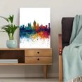 thumbnail image 5 of Colorful Cityscape Canvas Wall Art，Modern Home Decor Gift for Living Room Office Bedroom Hallway Dining Room, 5 of 8