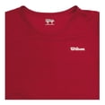 thumbnail image 3 of Playera Deportiva Wilson para Mujer Polyspun Cuello Redondo Color Vino Talla G, 3 of 4