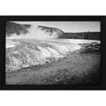thumbnail image 2 of Ansel Adams 24x17 Black Modern Wood Framed Wall Art Titled - Firehold River, Yellowstone National Park, Wyoming, ca. 1941-1942, 2 of 6