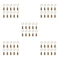 thumbnail image 1 of Redempat 10x Wine Bottle Lights With Cork Creating Warm And Inviting Atmosphere In Any Setting Wide pink 5Set, 1 of 6