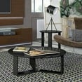 thumbnail image 5 of Madison 2.0- 23.85" Round Accent End Table in Black Gloss, 5 of 5