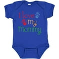 thumbnail image 3 of Inktastic I Love My Mommy Handprints Boys or Girls Baby Bodysuit, 3 of 5