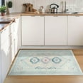 thumbnail image 3 of Wondo 2x3 Entryway Area Rug, Washable Area Rug, Rugs for Bedroom, Kitchen Rugs, Vintage Boho Carpet, Soft Non-Slip, Low Pile Area Rug, Beige, 3 of 8