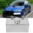 thumbnail image 1 of Aluminium Windscreen Washer Bottle 2L Polished Intercooler Spray Tank Universal Car Parts, 1 of 7