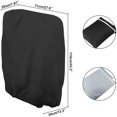 thumbnail image 4 of Prime Day Deals Car Rubber Duty Set Curb Loading Lightweight Ramp Slope RampsPortable Car Threshold Cushion for Office Chairs Car Seat Airplane Wheelchair Pressure Relief Sciatica, 4 of 9