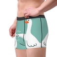 thumbnail image 2 of Lsque Goosebumps Pattern Men’s Total Support Pouch Boxer Briefs, X-Temp Cooling, Moisture-Wicking Underwear, Regular, Long-leg and Trunk-Small, 2 of 5