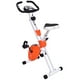 Costway Réglable Pliage Magnétique Vélo d'Exercice Affichage 3.5lbs Volant Orange – image 3 sur 7