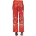 thumbnail image 4 of White Mark Women's Floral Paisley Printed Palazzo Pants, 4 of 5