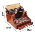 thumbnail image 7 of Kokiya Clockwork Music Box Elegant Vintage Jewelry Box Nostalgic Mechanical with Drawer, 7 of 7