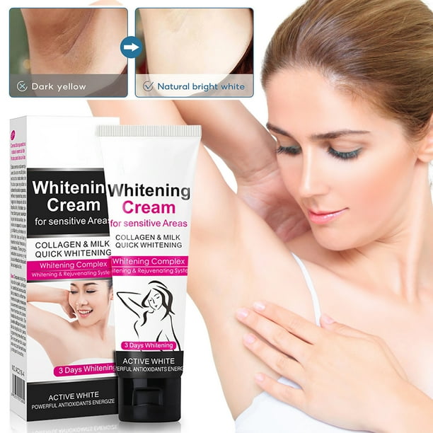 Fiudx Crema Iluminadora, Set de Leche para Axilas y Cuerpo, Corrector de Manchas Oscuras, Restaurador y Nutritivo, Cuidado de Piel Sensible, Cuerpo Listo para La Playa, Esencial de Belleza de Verano