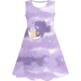thumbnail image 1 of Vestido de niña 2022 novedad de verano Super lindo Disney Duffy estampado sin mangas mono Duffy dibujos animados vestido sin mangas 3-7y150 Gao Jinjia LED, 1 of 2
