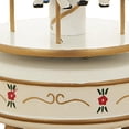 thumbnail image 2 of carrusel de madera,Tiovivo Carrusel Caja de música giratoria,Carrusel Music Box juguetes musicales Madera vintage,Wind-Up Music Box niñas regalos Navidad madera Caballo,Caja de música, 2 of 9