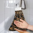 thumbnail image 2 of ZIATUBLE Cock Sunflower Hanging Hand Dry Towels Machine Washable Towels for Kitchen Drying 3 Piece with Snap Button Hand Towels for Bathroom with Loop Reusable Hand Drying Towels, 2 of 7