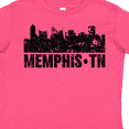 thumbnail image 4 of Inktastic Memphis City Skyline with Grunge Boys or Girls Toddler T-Shirt, 4 of 5