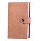 thumbnail image 2 of Portatarjetas de cuero para nombre comercial, elegante, duradero, 90 ranuras para tarjetas de crédito marrón Colcomx Portatarjetas, 2 of 6