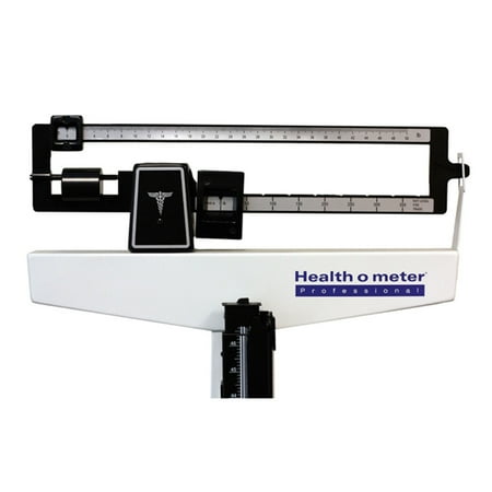 Spring Balance Scale - HealthOMeter 402LBWH (402LB & Wheels) Physician Balance Beam Scale