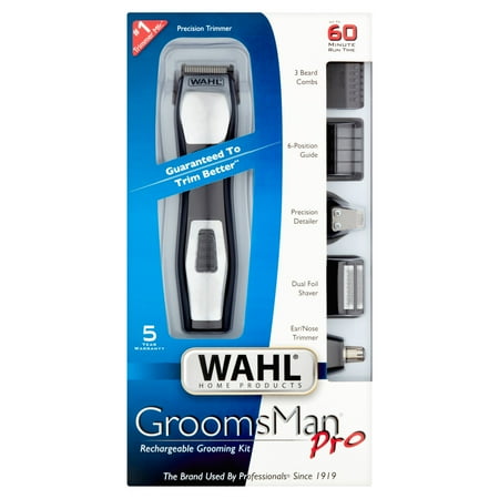 Wahl Groomsman Pro Rechargeable Grooming Kit, 9855-300