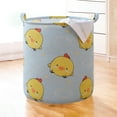 thumbnail image 4 of YAOMOBB Laundry Organizer Large Capacity Folding Laundry Basket Cartoon Pattern Sturdy Handle Cute Print, 4 of 6