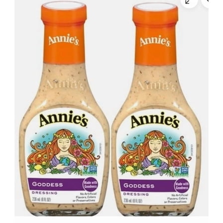 Naturals Goddess Dressing, 2 Bottles, 8 oz