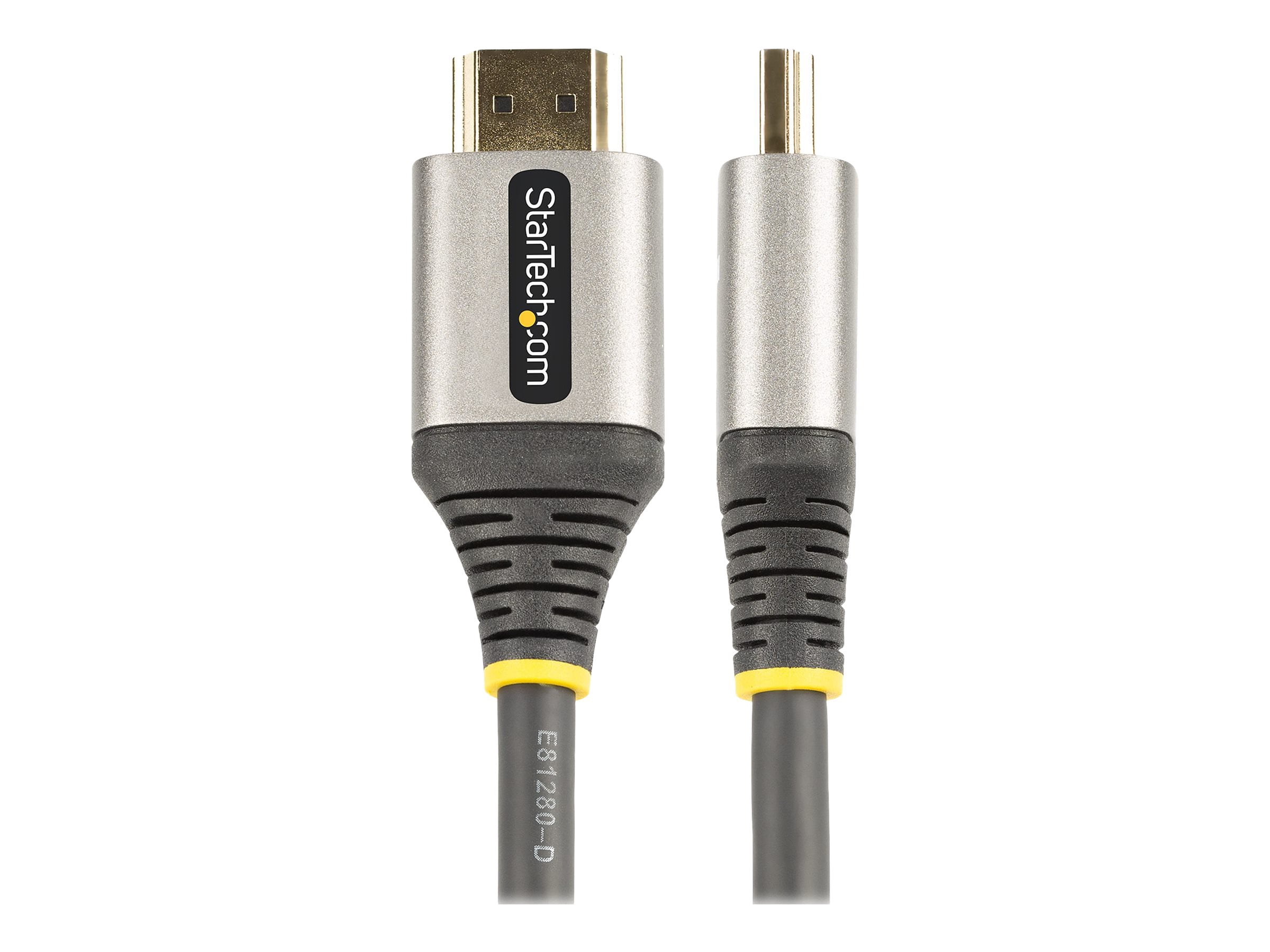 Startech.com 6ft (2m) Hdmi Cable, Certified Ultra High Speed Hdmi Cable 48gbps, 8k 60hz/4k 120hz Hdr10+ Earc, Ultra Hd 8k Hdmi Cable / Cord W/tpe Jacket, For Uhd Monitor/tv/display - Dolby