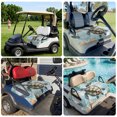 thumbnail image 6 of Golf Cart Seat Covers for 2 Seater,Teal Sea Turtle Coastal Microfiber Cart Seat Towel Blanket,Summer Beach Nautical Coral Absorbent Breathable Non Slip Bench Seats Protector for Golf Course 51"x31", 6 of 9