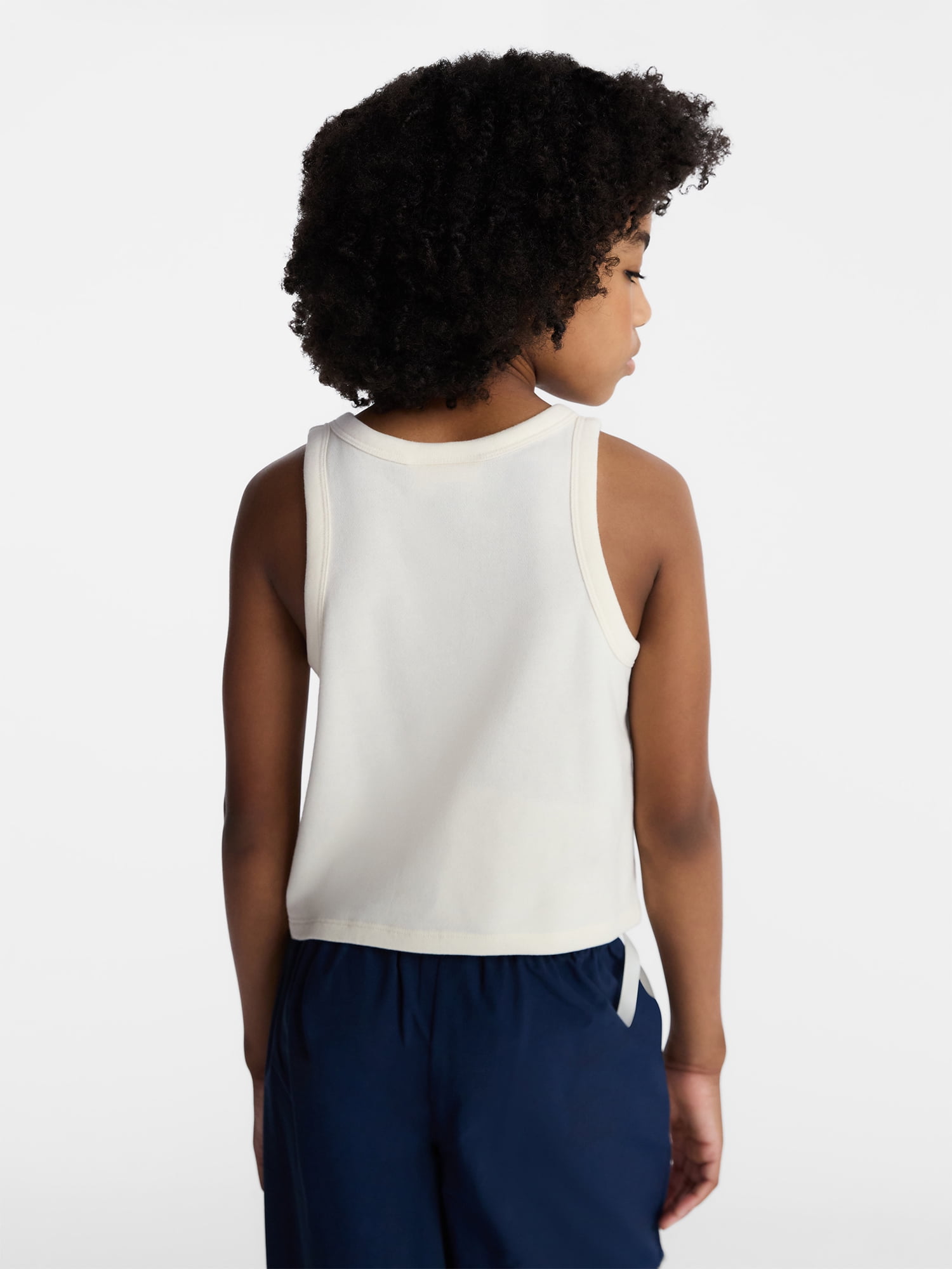 Weekend Academy Girls French Terry Tank Top, Sizes 4-18