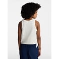 thumbnail image 3 of Weekend Academy Girls French Terry Tank Top, Sizes 4-18, 3 of 5
