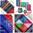 thumbnail image 6 of Fanni Youpin Assorted Colors Paisley Cowboy Bandanas 12 Pack 22 inch Thick Cotton Kerchiefs for Men Women Mixed color, 6 of 8