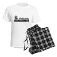 thumbnail image 4 of CafePress - Under New Management Pajamas - Women's Short Sleeve Print T-Shirt and Pants Light Cotton Pajama Set, 4 of 7