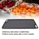 thumbnail image 3 of Plancha Rectangular de Hierro Fundido, Horno A Salvo Resistente Al Calor de la Parrilla Reversible Reversible Manijas Huecas para al Aire Libre, 3 of 7