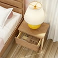 thumbnail image 4 of Farmhouse 1 Drawer Nightstand, Pecan Dip, 4 of 10