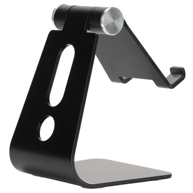Soporte para tableta Material de aleación de aluminio Moldura integrada Ajuste de múltiples ángulos Ahorre espacio en el escritorio Soporte para teléfono