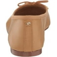 thumbnail image 3 of Sam Edelman Felicia Luxe Buff Tan Slip On Round Toe Flexible Wide Ballet Flats (Buff Tan, 10), 3 of 6