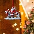 thumbnail image 6 of Utoimkio Cute Animal Pendant Christmas Ornaments 2024 Christmas Gifts for Kids Christmas Tree Ornaments,Acrylic Xmas Tree Hanging Decor Party Supplies, 6 of 8