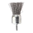 thumbnail image 2 of Cepillo de ambre de de vástago de 6 mm, cepillo de herramienta giratoria, pulido / metal / acero inoxidable, herramientas de eliminac 6 x 30 mm 0.3 Macarena Cepillo de alambre de pluma, 2 of 8