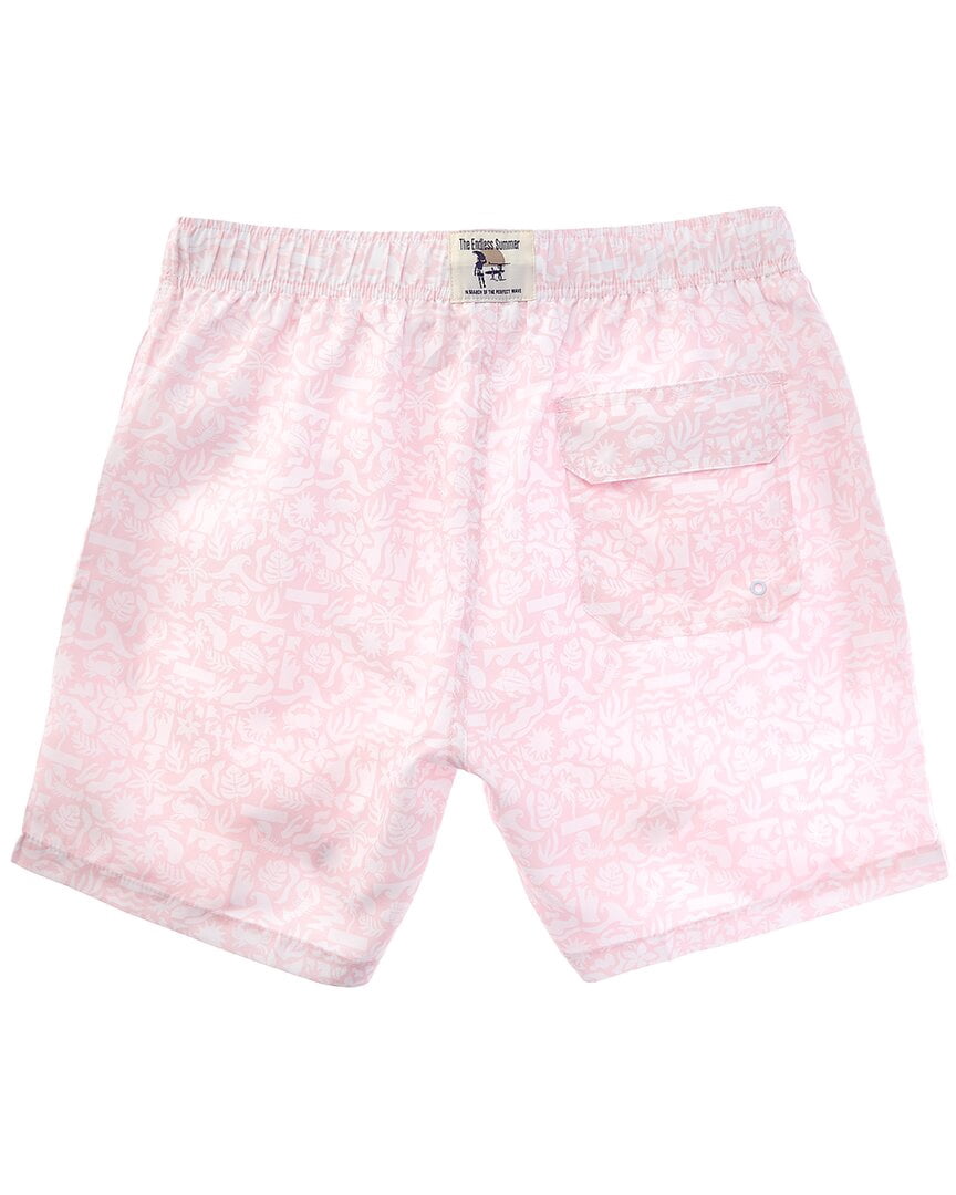Endless Summer mens  Swim Trunk, m, Pink