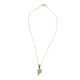 thumbnail image 2 of Collar con dije de oro laminado letra brillos P, 2 of 6