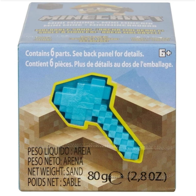 Minecraft Mini Mining Set, Elementals # 3, with Moldable Sand