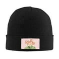 thumbnail image 2 of ZICANCN Pink Cactus Plant Knit Beanie Hat, Winter Cap Soft Warm Classic Hats for Men Women, Black, 2 of 8