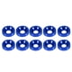 thumbnail image 5 of Tornillo de decoración del marco de la placa de matrícula del perno de la junta M6 de la modificación del coche (azul) Jadeshay A, 5 of 8