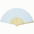 thumbnail image 2 of EDHITNR Folding Hand Fan, Lace Silk Wedding Party Dance Fan, Elegant Stamping Process Stage Performance Fashion Accessory for Gifts Decorations, 2 of 4