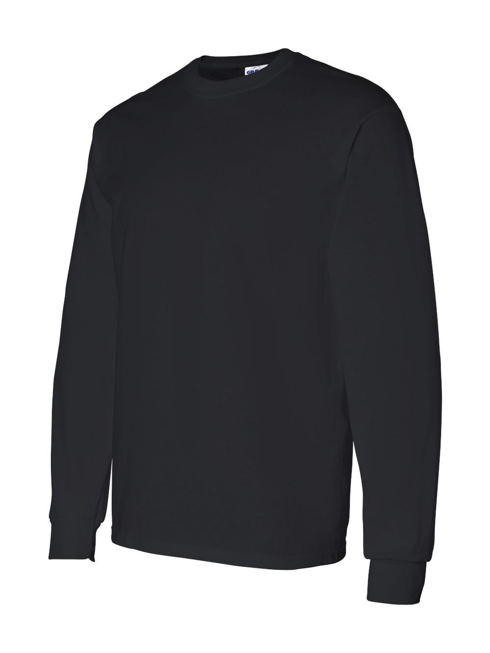 Men's Black Long Sleeve Apparel