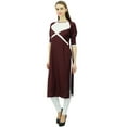 thumbnail image 2 of Phagun Ladies Tunic Cotton Indian Designer Kurti Straight Kurta, 2 of 8