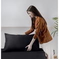 thumbnail image 3 of Juego de sábanas Utopia Bedding King Size de microfibra, 4 piezas, color negro, 3 of 8