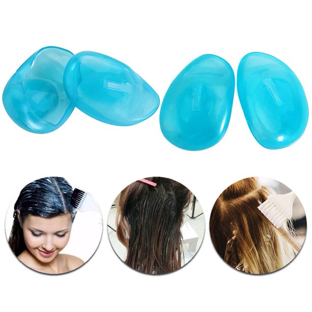 Protectores para los oídos Universal Clear Shield Barber Hair Dye Orejeras Protectores 2pcs