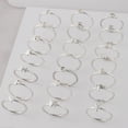 thumbnail image 4 of Sterling Silver Letter W Stacking Ring Band, Sizes 5, 6, 7, 8, 9, 10 (8), 4 of 10