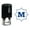 Blue, variant on Printtoo Octagon Celtic Swirl Frame Alphabet M Monogram Self Inking Rubber Stamp Office Stationary