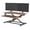 Vintage Brown32ARectangular, variant on Stand Up Desk Converter 32 inch, Height Adjustable Riser